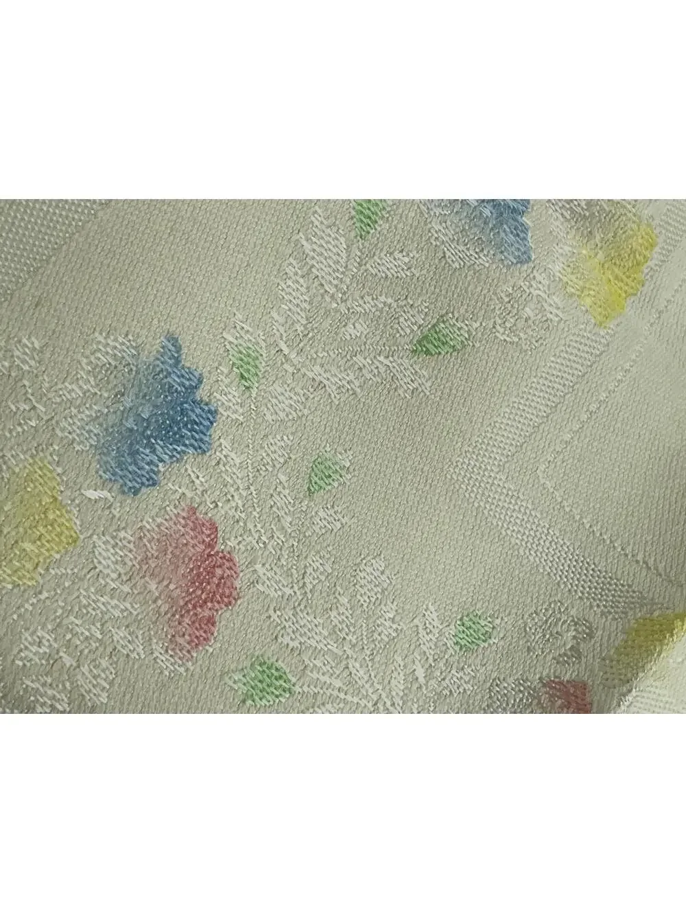 Vintage Damask Luncheon Napkins Set: Pastel Watercolor Floral, Cottagecore (4)